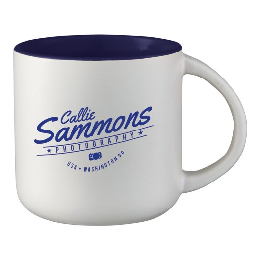 Blue Porto Ceramic Mugs